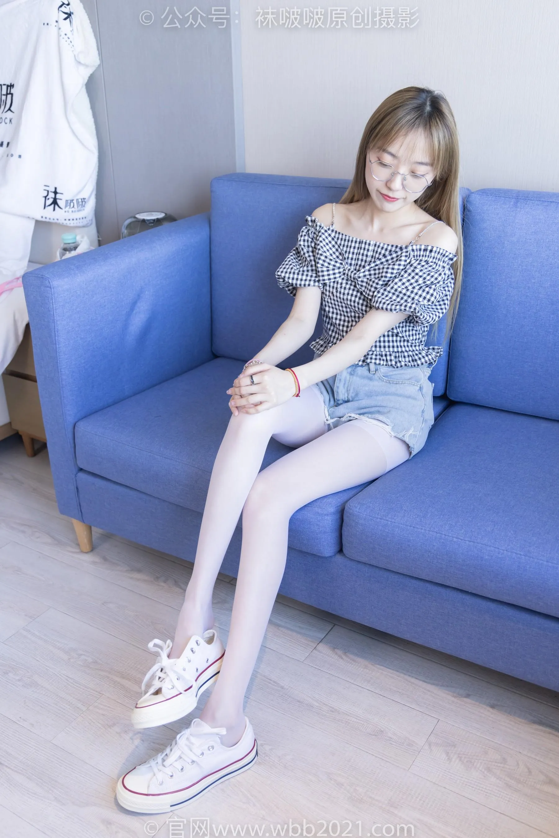 [BoBoSocks袜啵啵]NO.234 稚予-板鞋、白丝[24] [46P]插图5